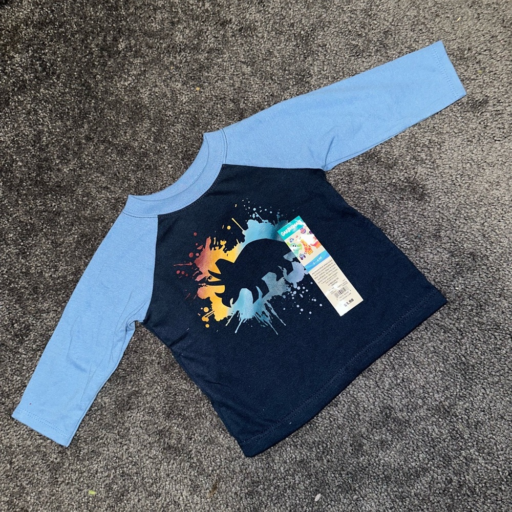 NWT Baby Dino Print Long Sleeve Shirt